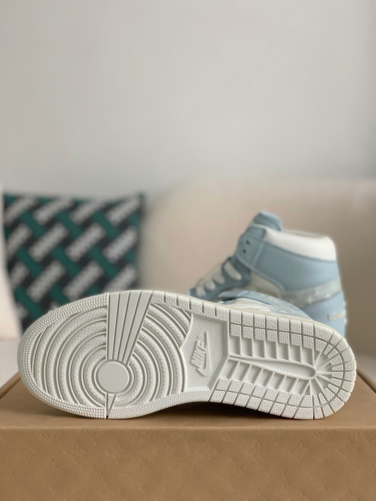 Nike Air Jordan 1 x LV – Monogram Sky Edition