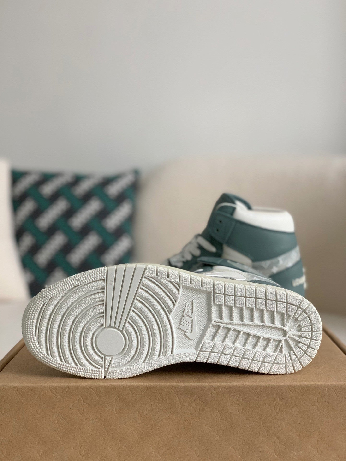 Nike Air Jordan 1 x LV High Custom by The Shoe Surgeon