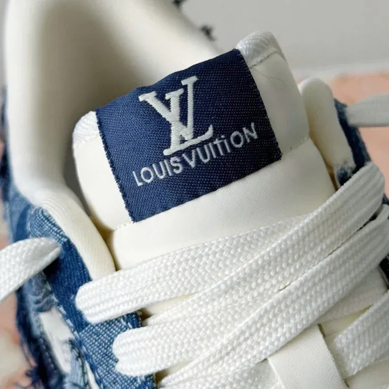 Louis Vuitton x Nike Air Force 1 Low “Blue Damier Denim”