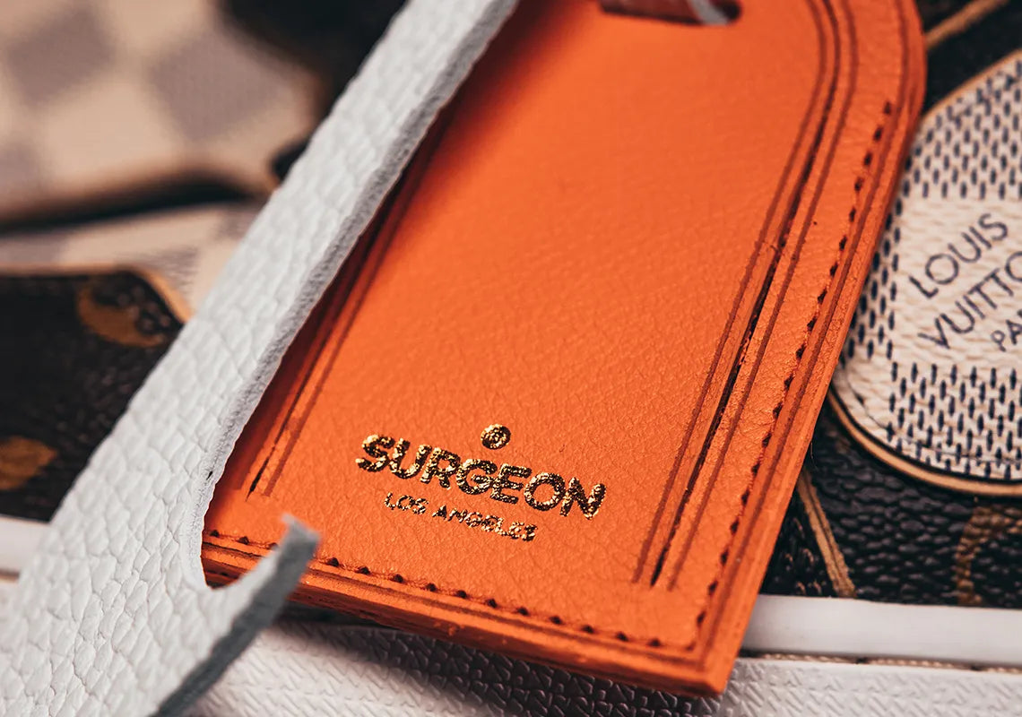 Nike Air Jordan 1 x LV High Custom by The Shoe Surgeon