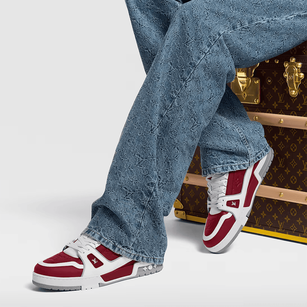 Louis Vuitton LV Trainer Sneaker 'FireBrick'