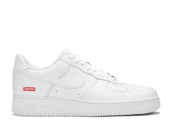 Nike  Air Force 1x Supreme Low 'Box Logo - White'