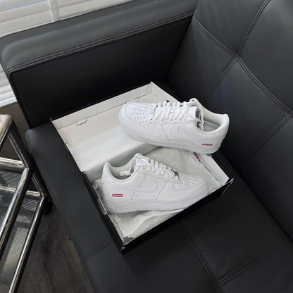 Nike  Air Force 1x Supreme Low 'Box Logo - White'