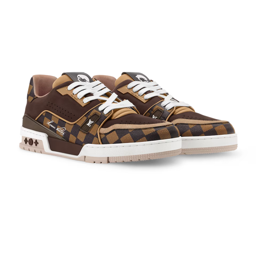 Louis Vuitton Trainer Sneaker "Damier Ebene Brown"