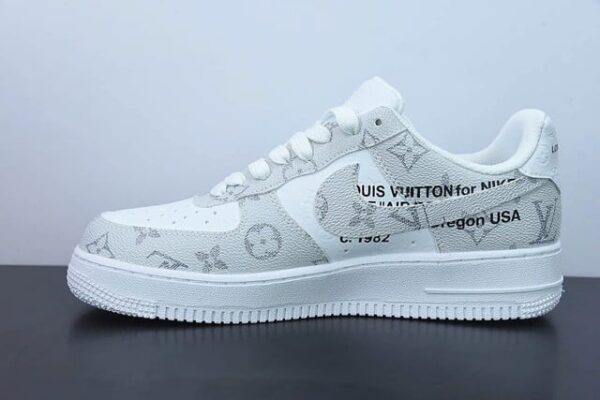 Louis Vuitton x Nike Air Force 1 Low 'By Virgil Abloh White Gray'