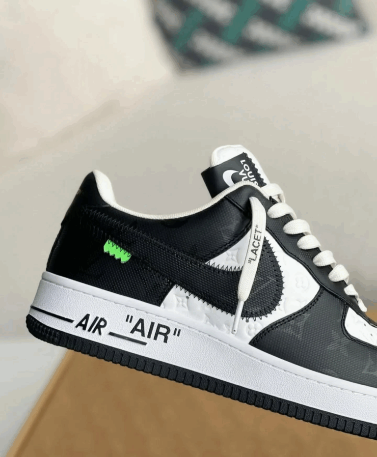 Louis Vuitton x Nike Air Force 1 Low ‘Virgil Abloh – Black/White’