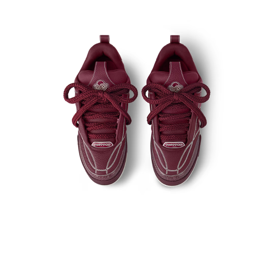 Louis Vuitton LV Skate Sneaker ‘Burgundy Monogram Flower’