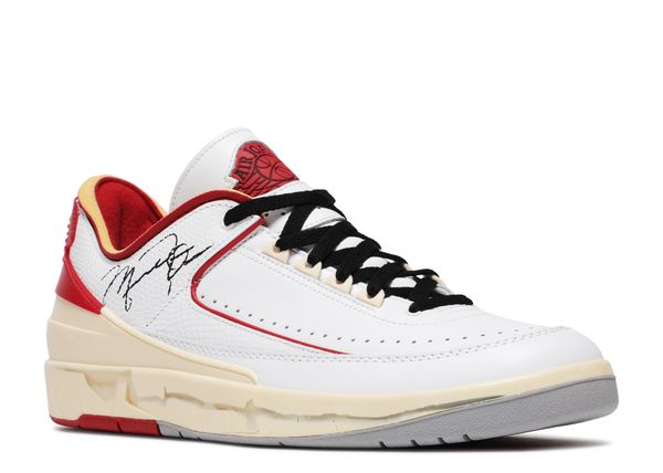 Nike Air Jordan 2 x Off-White Retro Low SP 'White Varsity Red'