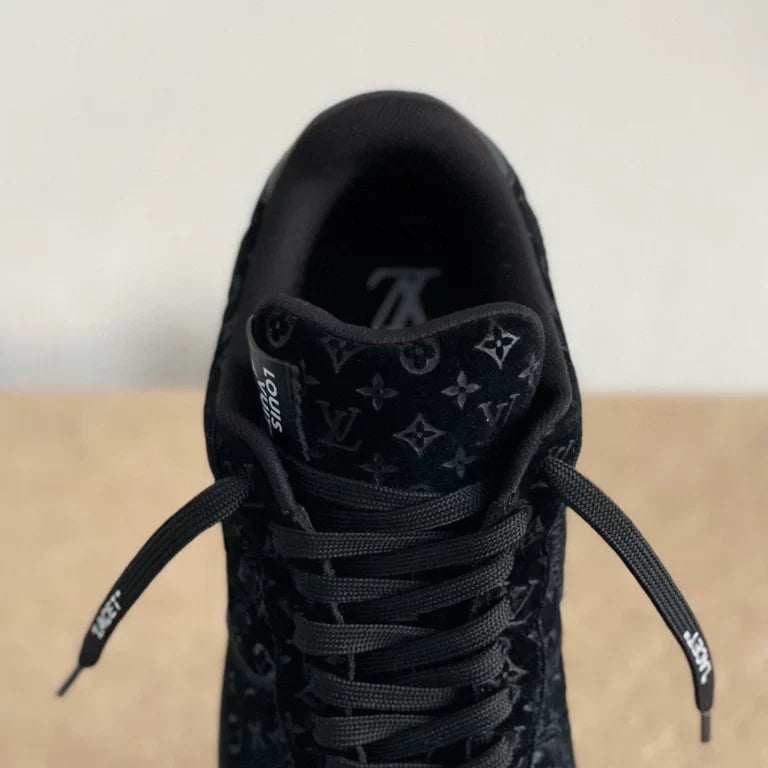 Louis Vuitton x Nike Air Force 1 Low 'Triple Black'