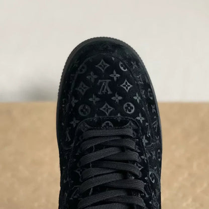 Louis Vuitton x Nike Air Force 1 Low 'Triple Black'