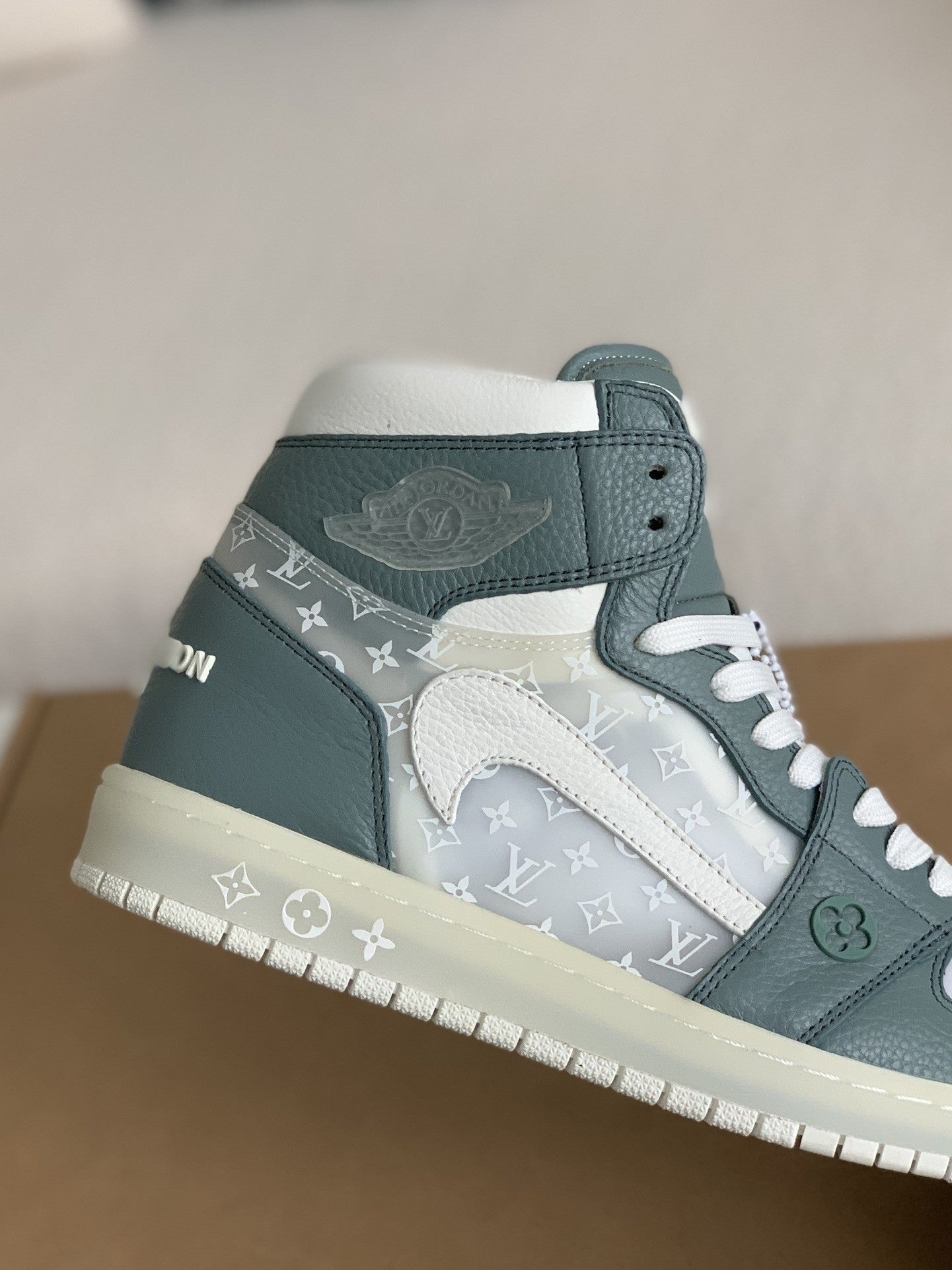 Nike Air Jordan 1 x LV High Custom by The Shoe Surgeon