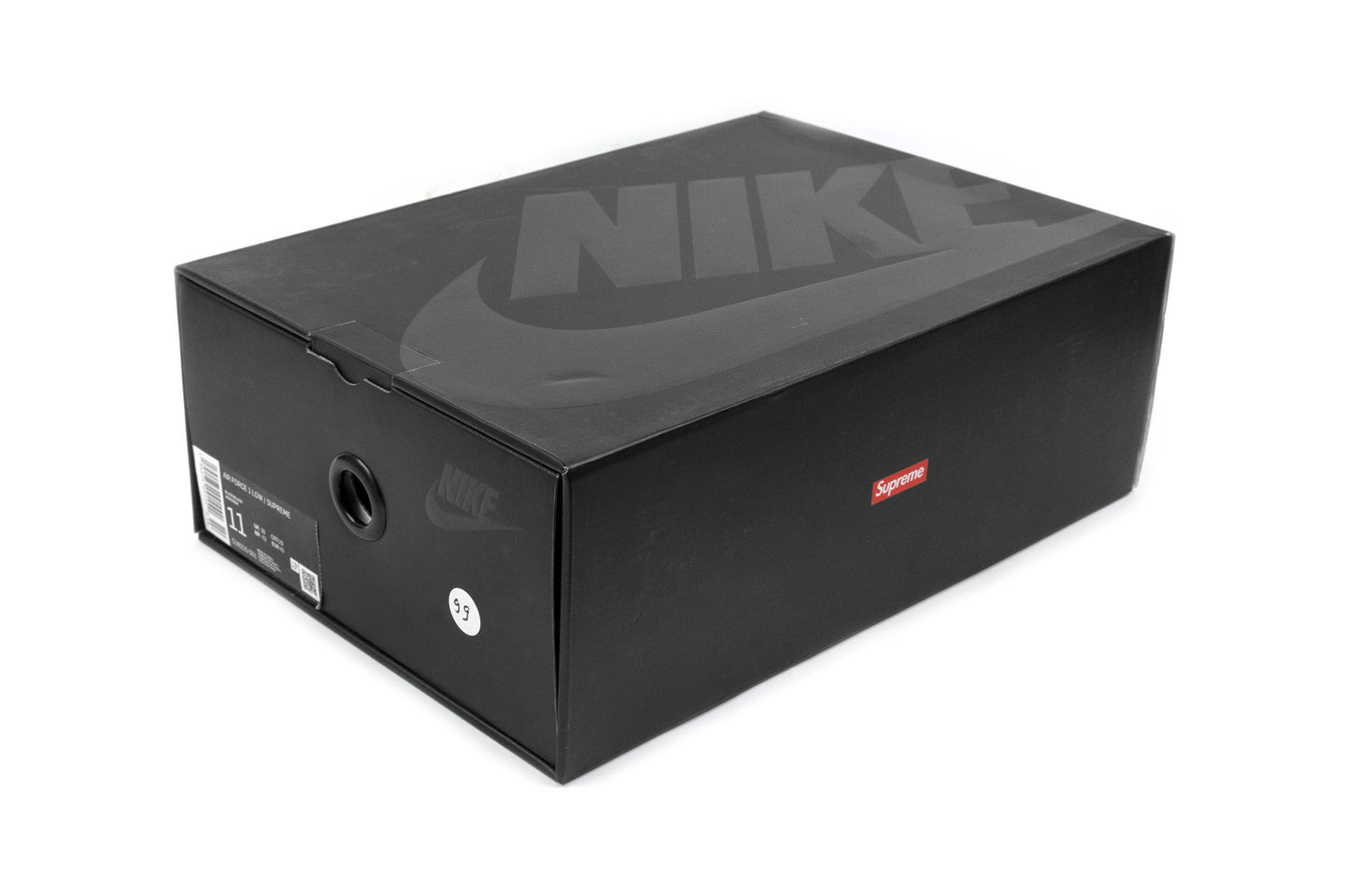 Nike Air Force 1 x Supreme Low 'Box Logo - Black'