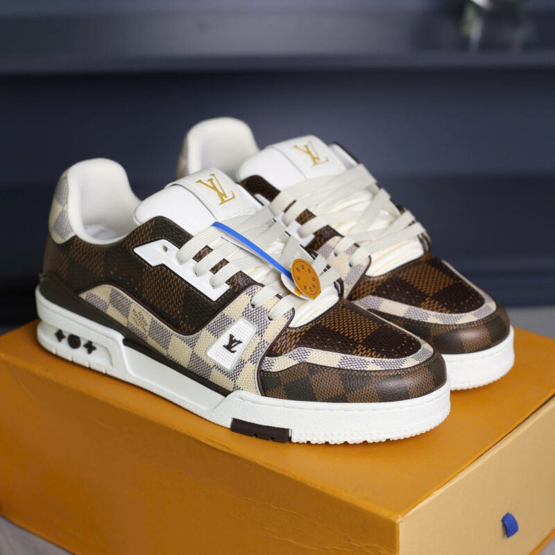 Louis Vuitton LV Trainer Sneaker Damier ‘Ebene Multi’