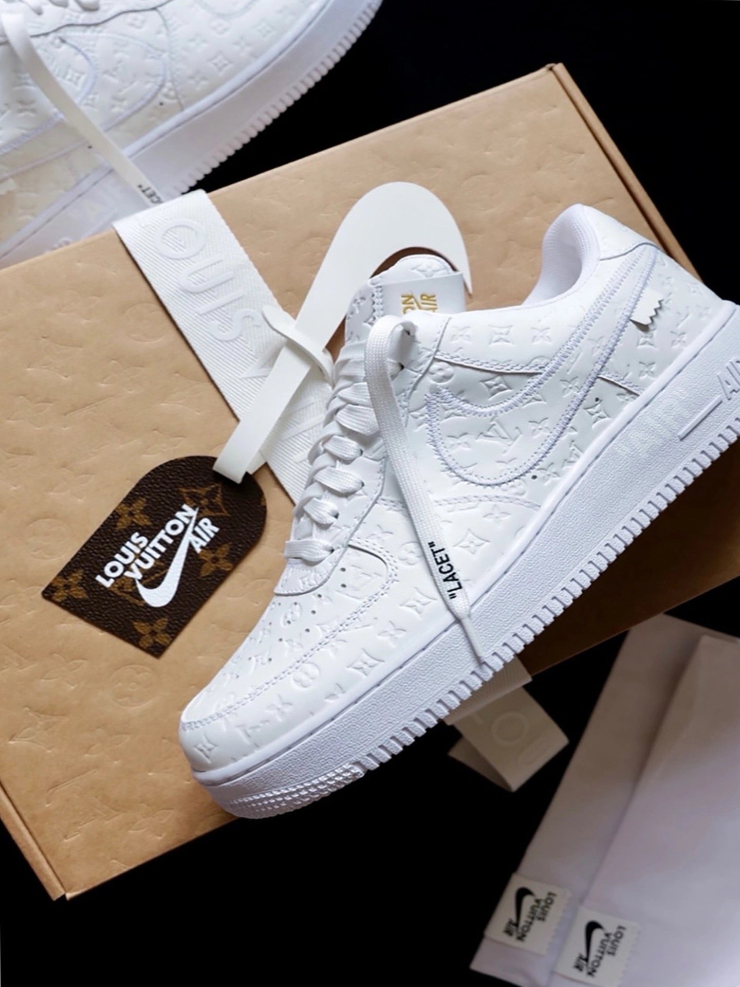 Louis Vuitton x Nike Air Force 1 Low 'By Virgil Abloh White'