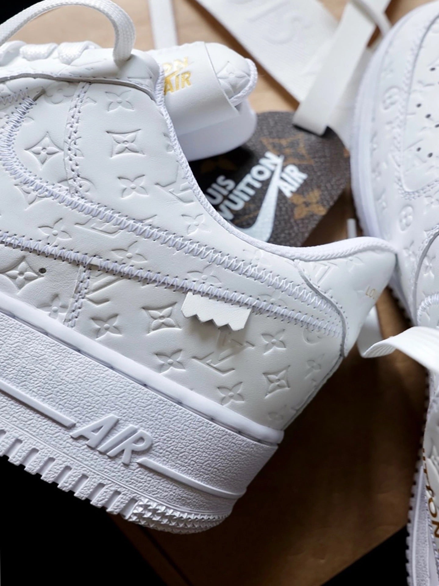 Louis Vuitton x Nike Air Force 1 Low 'By Virgil Abloh White'