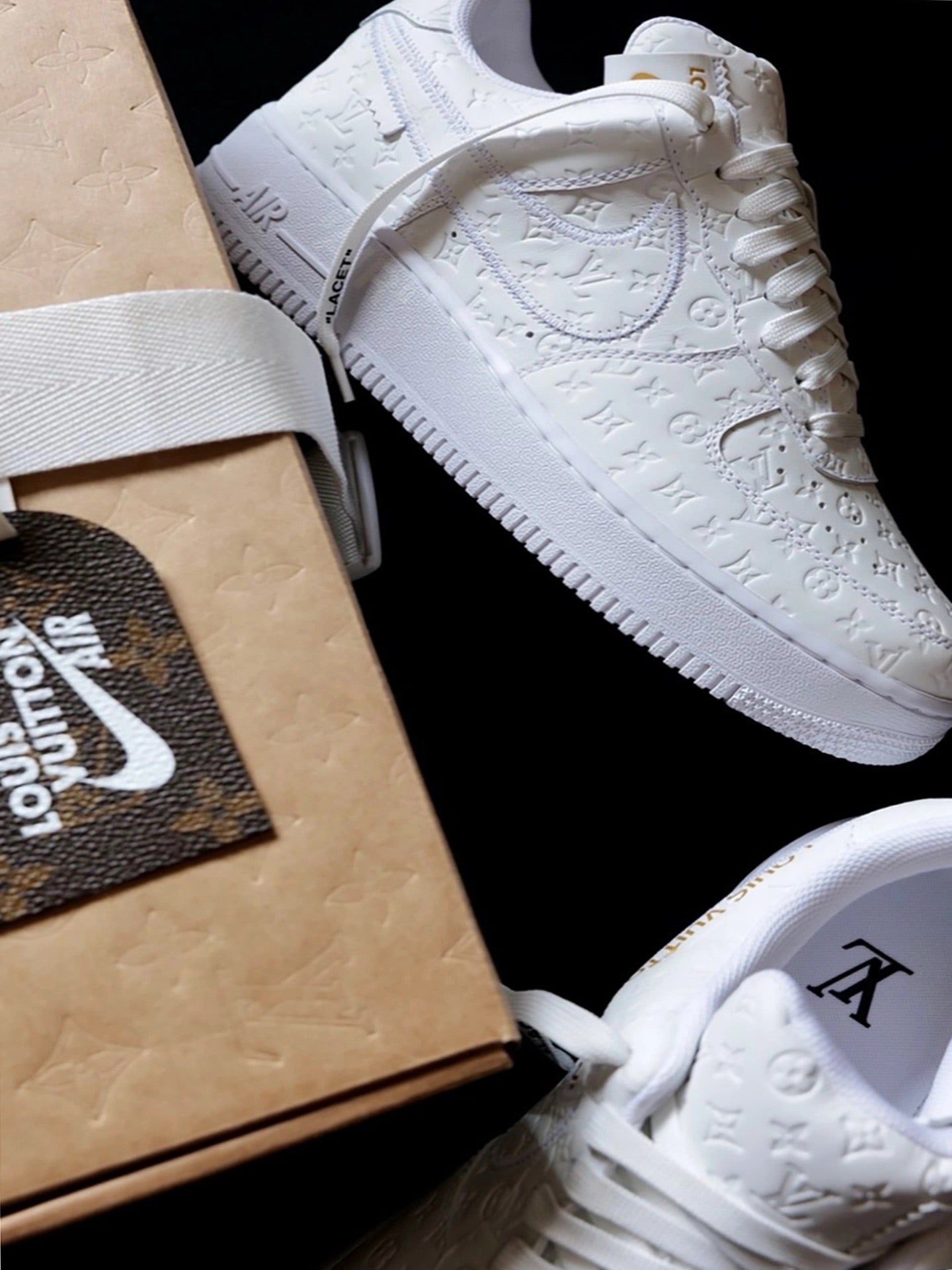 Louis Vuitton x Nike Air Force 1 Low 'By Virgil Abloh White'