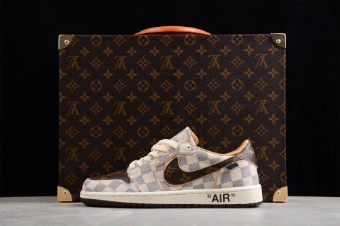 Nike Air Jordan 1 x LV Low Custom by The Shoe Surgeon