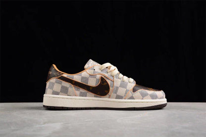 Nike Air Jordan 1 x LV Low Custom by The Shoe Surgeon