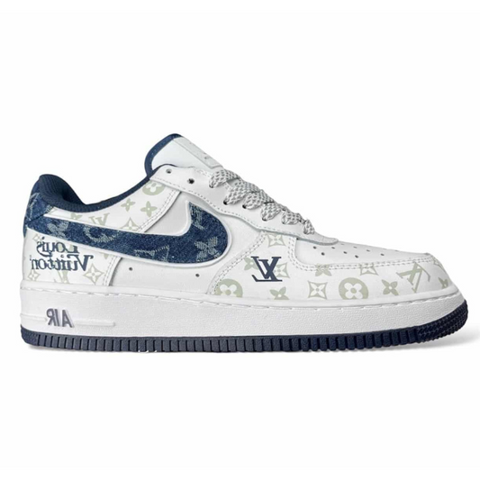 Louis Vuitton x Nike Air Force 1 07 Low 'White Blue'