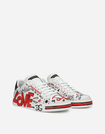 D&G Portofino Love Sneakers