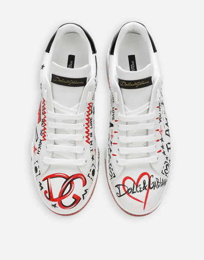 D&G Portofino Love Sneakers
