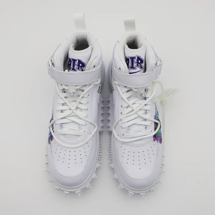 Nike Air Force 1 Mid x Off-White SP Leather 'Graffiti'