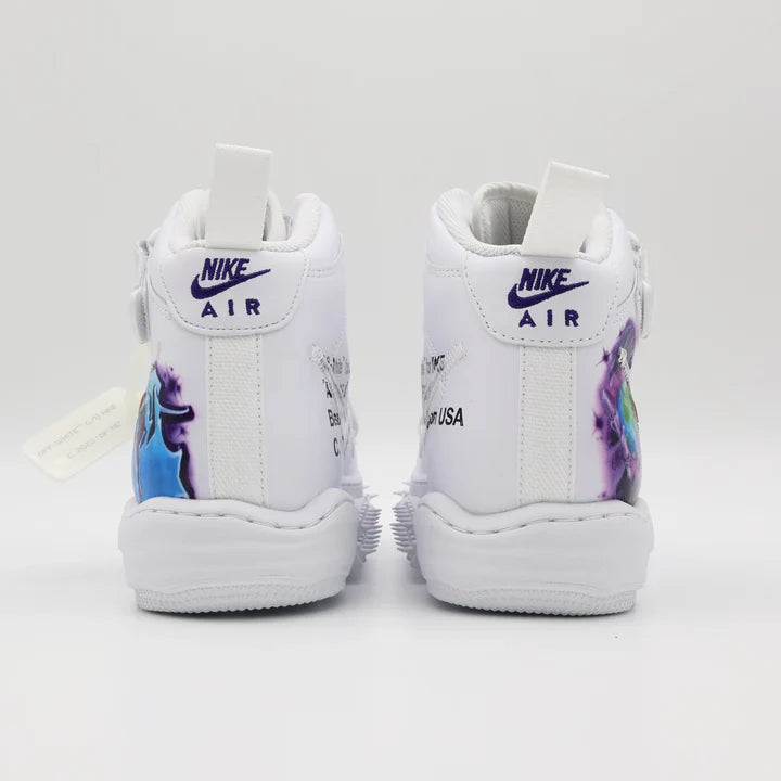 Nike Air Force 1 Mid x Off-White SP Leather 'Graffiti'