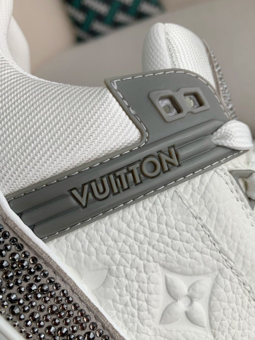Louis Vuitton LV Trainer Sneaker ‘Denim Monogram Grey Diamond’