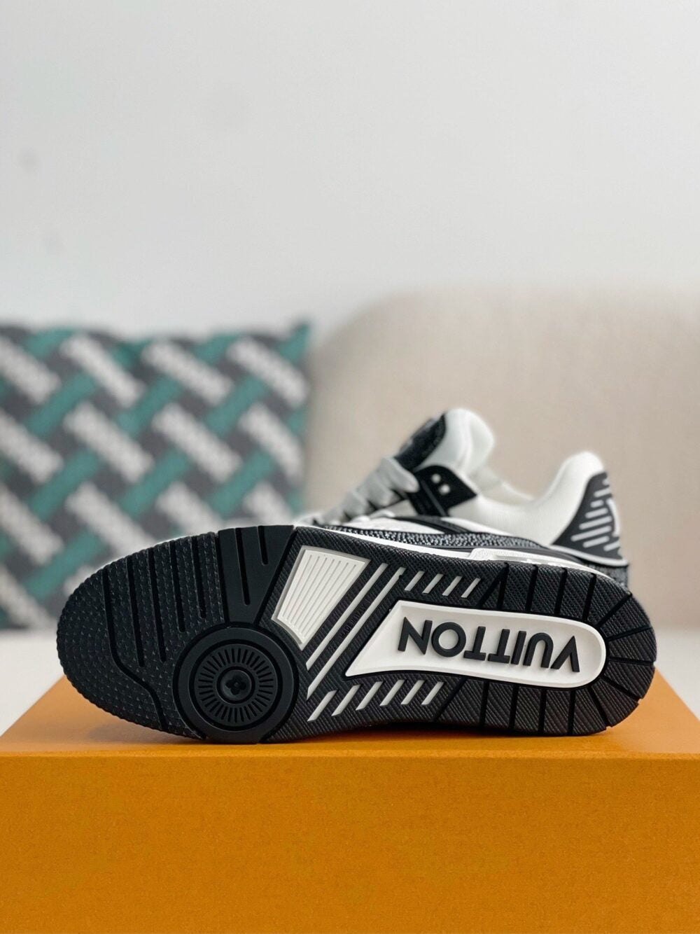 Louis Vuitton LV Trainer Sneaker ‘Denim Monogram Black Diamond’