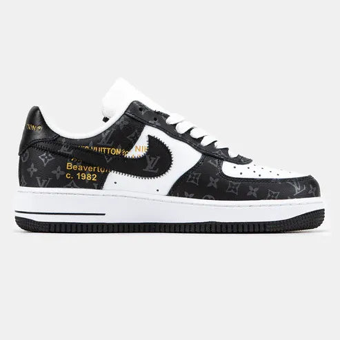 Louis Vuitton x Nike Air Force 1 Low 'Virgil Abloh – Black White Monogram'