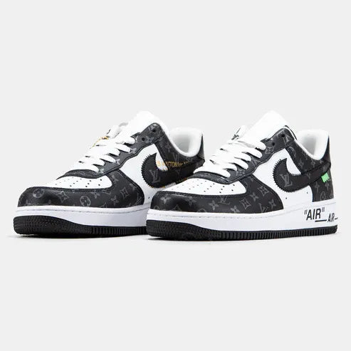 Louis Vuitton x Nike Air Force 1 Low 'Virgil Abloh – Black White Monogram'