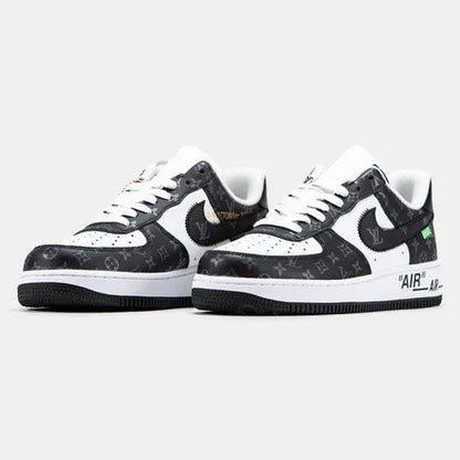 Louis Vuitton x Nike Air Force 1 Low 'Virgil Abloh – Black White Monogram'
