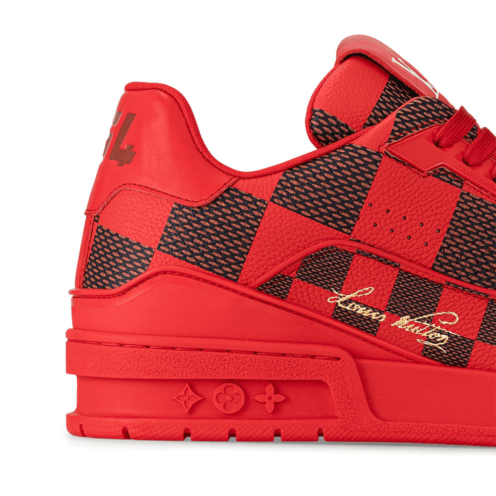 Louis Vuitton LV Trainer Sneaker ‘DarkRed’