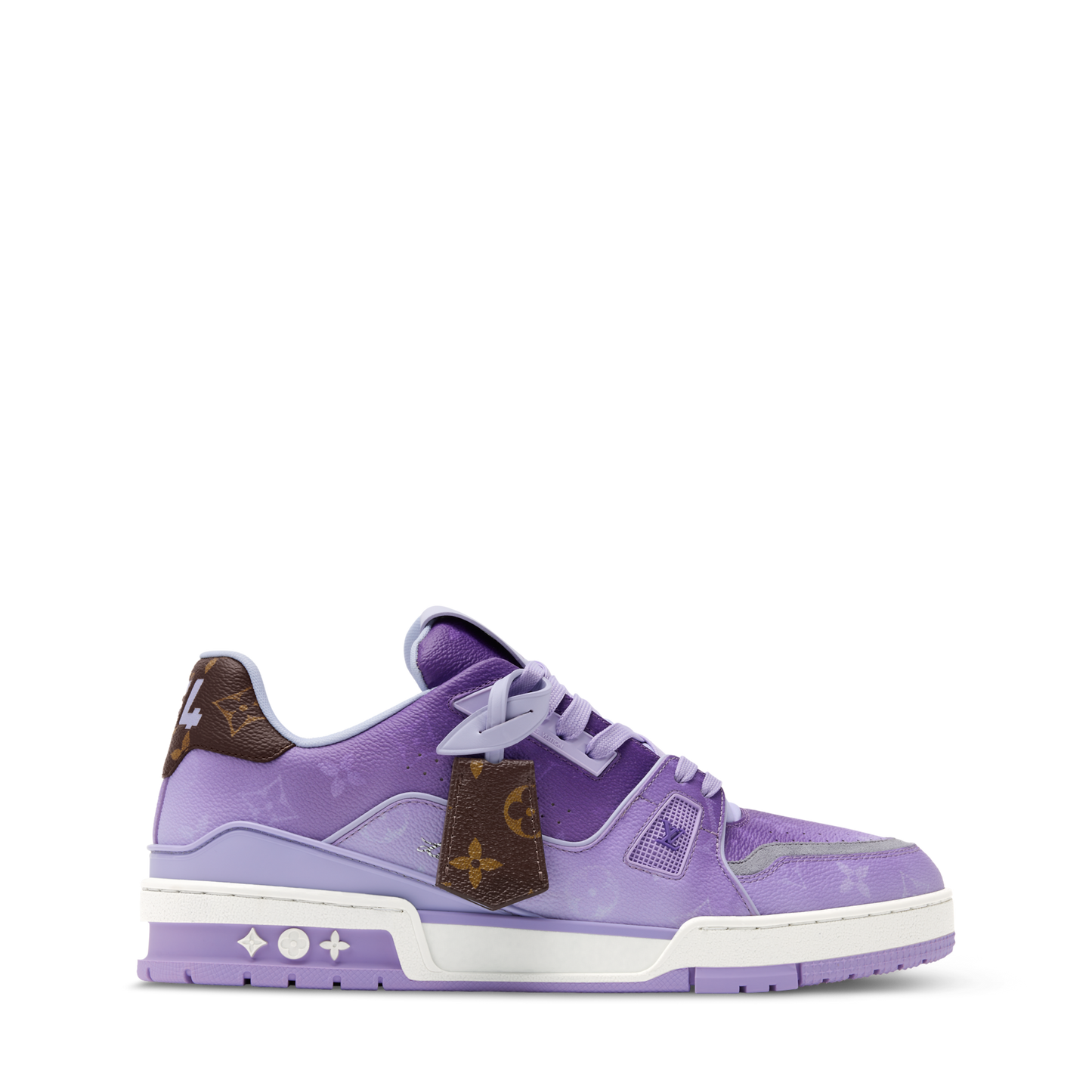 LV Trainer Sneaker Monogram-printed canvas Purple