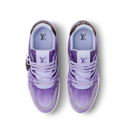 LV Trainer Sneaker Monogram-printed canvas Purple