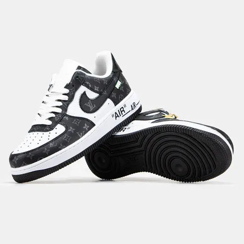 Louis Vuitton x Nike Air Force 1 Low 'Virgil Abloh – Black White Monogram'