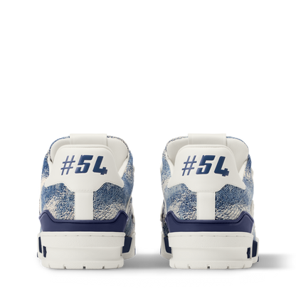 Louis Vuitton LV Trainer Blue #54 Limited