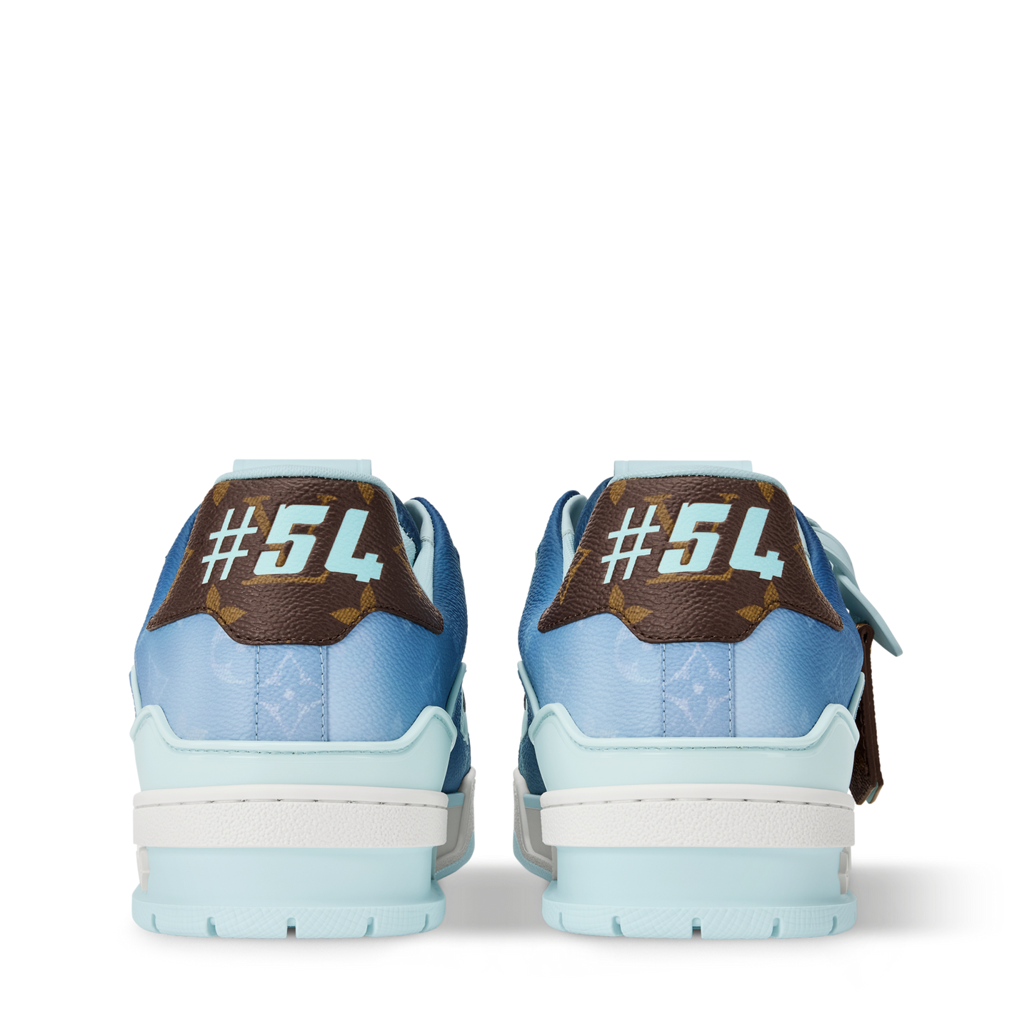 LV Trainer Sneaker Monogram-printed canvas Blue