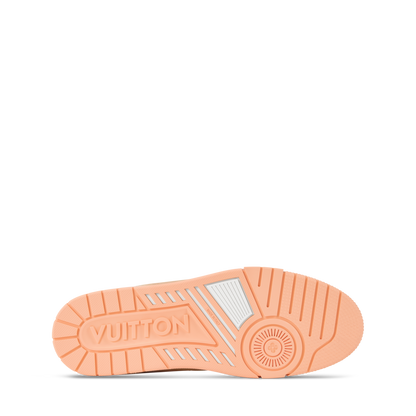LV Trainer Sneaker Monogram-printed canvas Orange