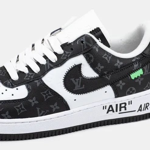 Louis Vuitton x Nike Air Force 1 Low 'Virgil Abloh – Black White Monogram'