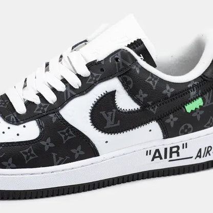Louis Vuitton x Nike Air Force 1 Low 'Virgil Abloh – Black White Monogram'