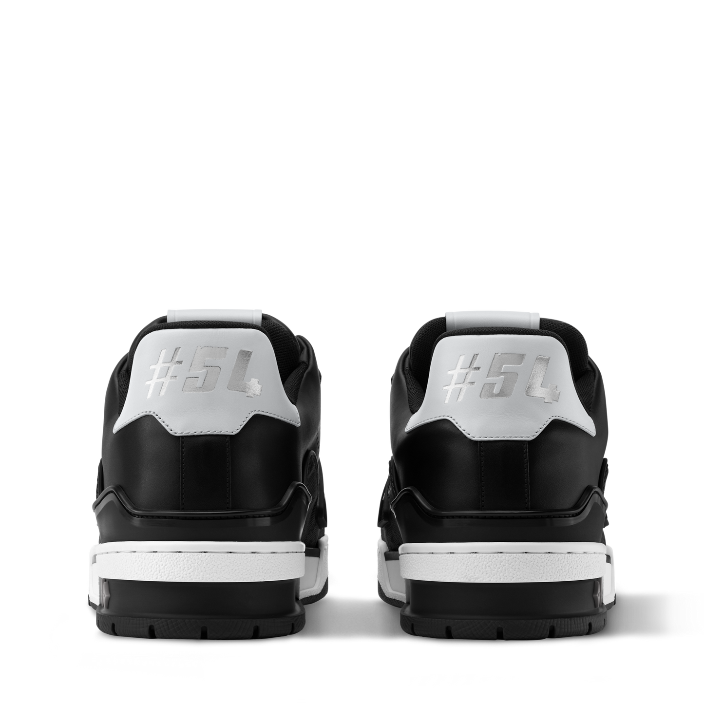 Louis Vuitton LV Trainer Black Monogram Leather Sneaker