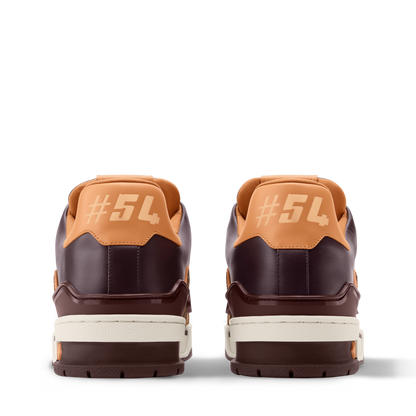 Louis Vuitton LV Trainer Brown Monogram Leather Sneaker