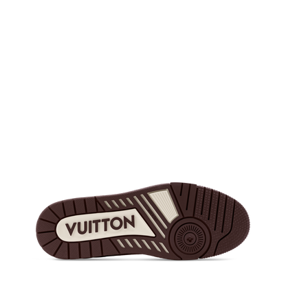 Louis Vuitton LV Trainer Brown Monogram Leather Sneaker