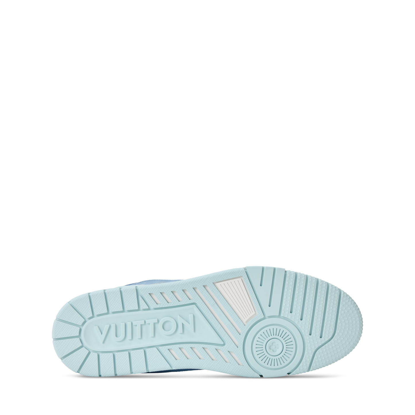 LV Trainer Sneaker Monogram-printed canvas Blue