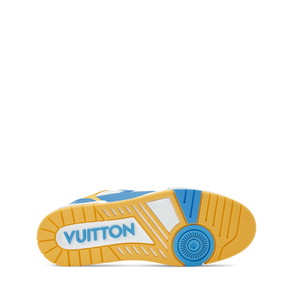 Louis Vuitton LV Trainer Blue Velcro Strap Sneaker
