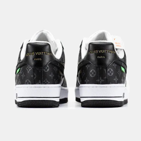 Louis Vuitton x Nike Air Force 1 Low 'Virgil Abloh – Black White Monogram'