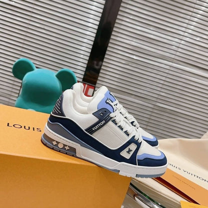 Louis Vuitton LV Trainer 'Blue Beige'