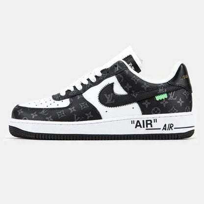 Louis Vuitton x Nike Air Force 1 Low 'Virgil Abloh – Black White Monogram'