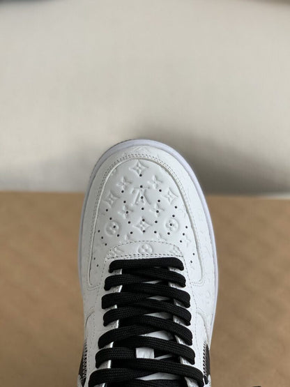 Louis Vuitton x Nike Air Force 1 Low 'White Black'